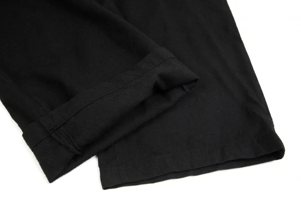 ワイズフォーメンY's for men ウールポケットパイピングワイドパンツ 黒4 K-102059_012
