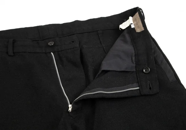 ワイズフォーメンY's for men ウールポケットパイピングワイドパンツ 黒4 K-102059_008