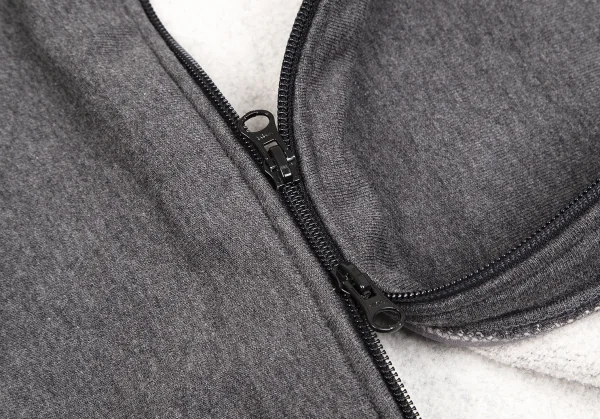 Y's for men Logo Embroidery Double Zip Sweat shirt K-102062_010