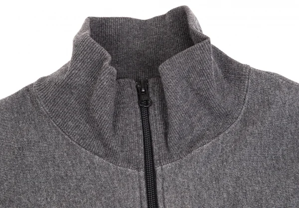 Y's for men Logo Embroidery Double Zip Sweat shirt K-102062_003