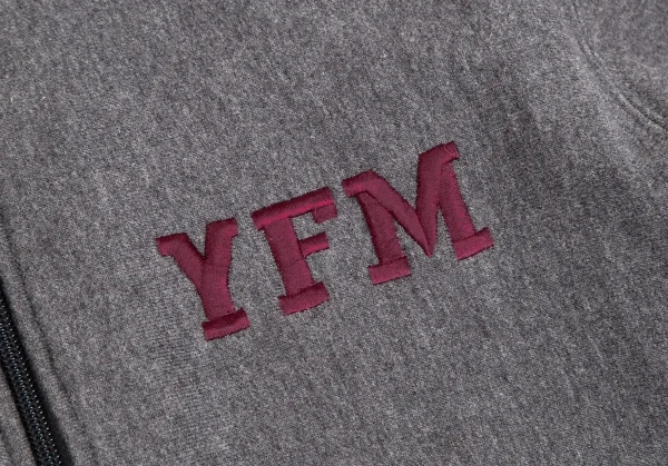 Y's for men Logo Embroidery Double Zip Sweat shirt K-102062_005