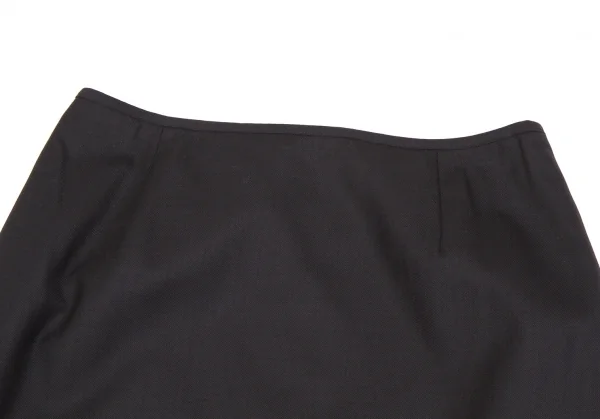 ジャンポールゴルチエ クラシックJean Paul GAULTIER CLASSIQUE ウールスカート 黒42 K-102132_003