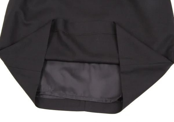 ジャンポールゴルチエ クラシックJean Paul GAULTIER CLASSIQUE ウールスカート 黒42 K-102132_005