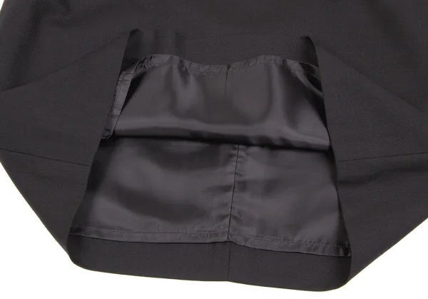 ジャンポールゴルチエ クラシックJean Paul GAULTIER CLASSIQUE ウールスカート 黒42 K-102132_006