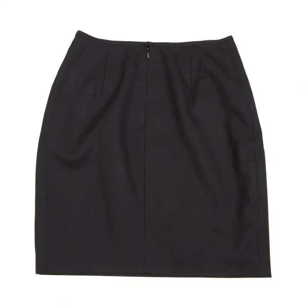 ジャンポールゴルチエ クラシックJean Paul GAULTIER CLASSIQUE ウールスカート 黒42 K-102132_007