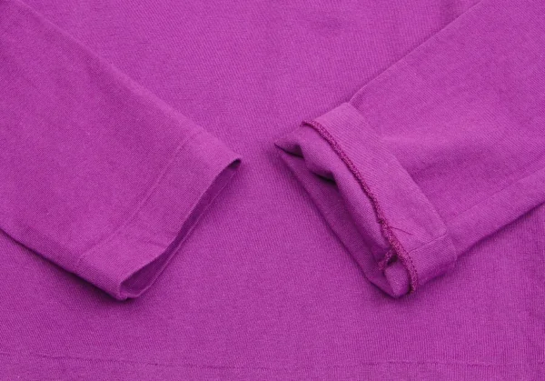 コムデギャルソンCOMME des GARCONS スクエアデザインカットソー 紫SS K-102141_006