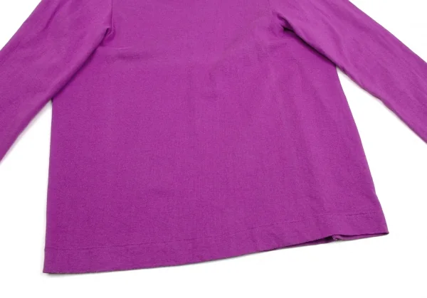 コムデギャルソンCOMME des GARCONS スクエアデザインカットソー 紫SS K-102141_007