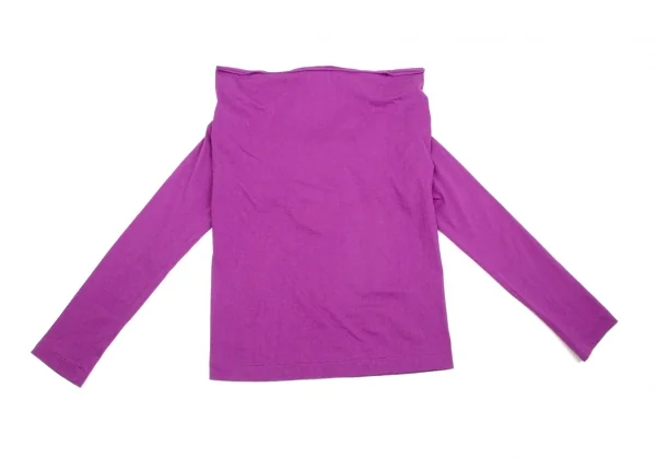 コムデギャルソンCOMME des GARCONS スクエアデザインカットソー 紫SS K-102141_009