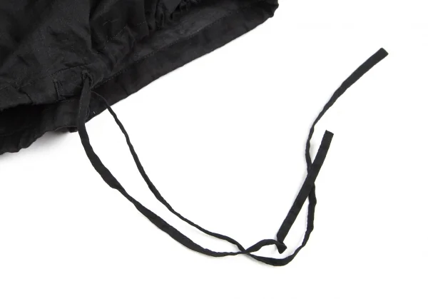 ジャンポールゴルチエJPG フロントリボン絞りデザインオフショルダーシースルートップス 黒40 K-102143_010