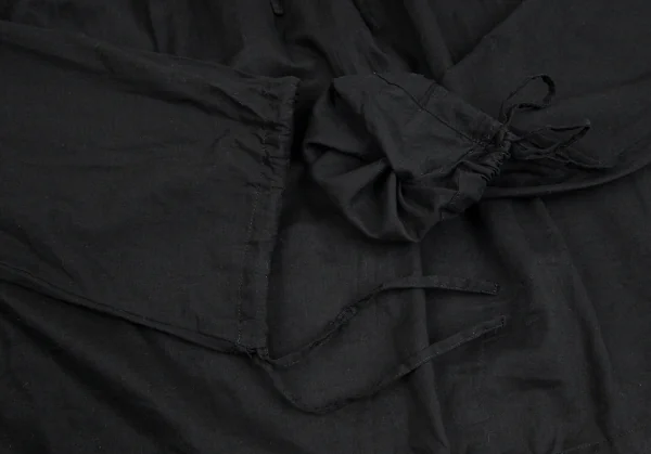 ジャンポールゴルチエJPG フロントリボン絞りデザインオフショルダーシースルートップス 黒40 K-102143_008