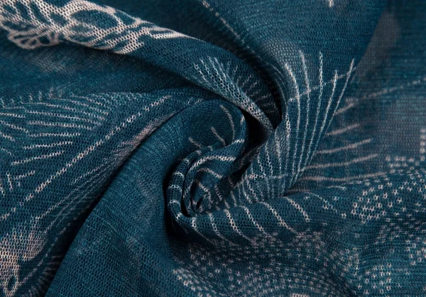 ジャンポールゴルチエJean Paul GAULTIER フラワーフリルパワーネットキャミソール 青白40 K-102144_011