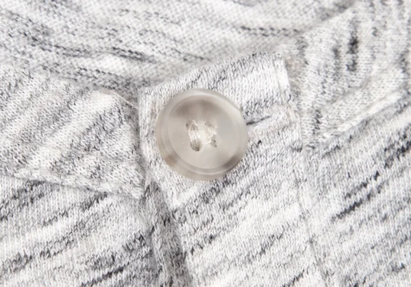 セオリーTheory メランジヘンリーネックTシャツ グレーXL K-102156_005