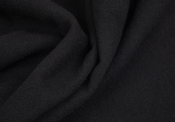 トリココムデギャルソンtricot COMME des GARCONSウエストダブルベルトコサージュ縮絨ワイドパンツ 黒M K-102174_014