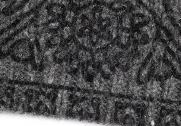 tao COMME des GARCONS Front Printed Knti Vest K-102204_006