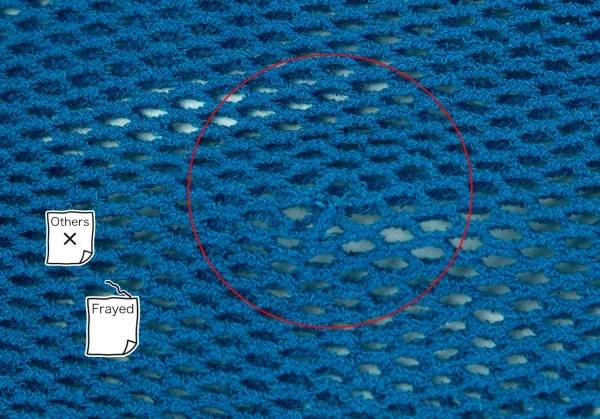 イッセイミヤケ エーポックISSEY MIYAKE A-POC ネット切替ドルマントップス 水色2 K-102226_011