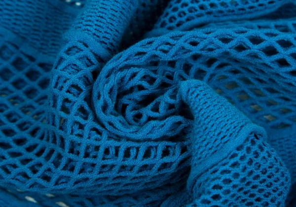 イッセイミヤケ エーポックISSEY MIYAKE A-POC ネット切替ドルマントップス 水色2 K-102226_013