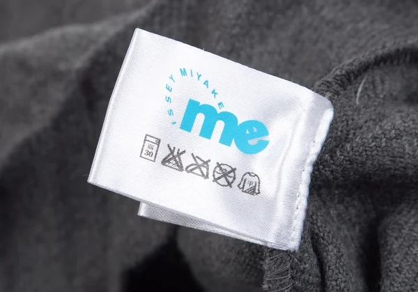 イッセイミヤケ ミーISSEY MIYAKE me 矢絣プリーツワンピース グレーFree K-102308_011