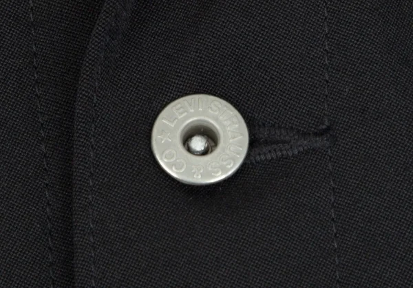 ジュンヤワタナベ マン コムデギャルソン×リーバイス  JUNYA WATANABE MAN COMME des GARCONS×Levi's 切替ウールギャバジャケット 黒L K-102323_010