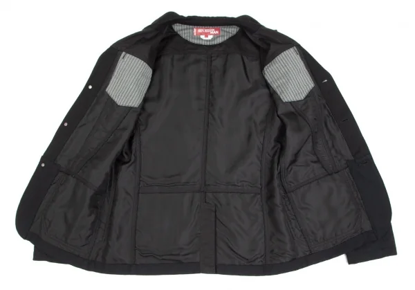 ジュンヤワタナベ マン コムデギャルソン×リーバイス  JUNYA WATANABE MAN COMME des GARCONS×Levi's 切替ウールギャバジャケット 黒L K-102323_013