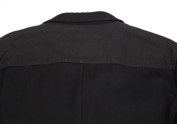 ジュンヤワタナベ マン コムデギャルソン×リーバイス  JUNYA WATANABE MAN COMME des GARCONS×Levi's 切替ウールギャバジャケット 黒L K-102323_015