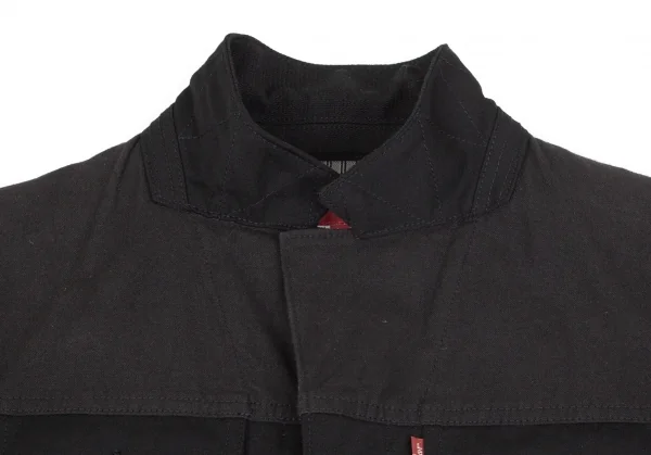 ジュンヤワタナベ マン コムデギャルソン×リーバイス  JUNYA WATANABE MAN COMME des GARCONS×Levi's 切替ウールギャバジャケット 黒L K-102323_006