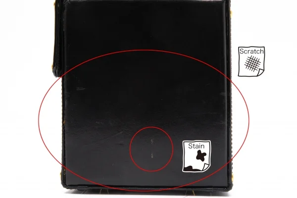 ジャンニヴェルサーチGIANNI VERSACE サンバーストバニティバッグ 黒ゴールド K-102338_004