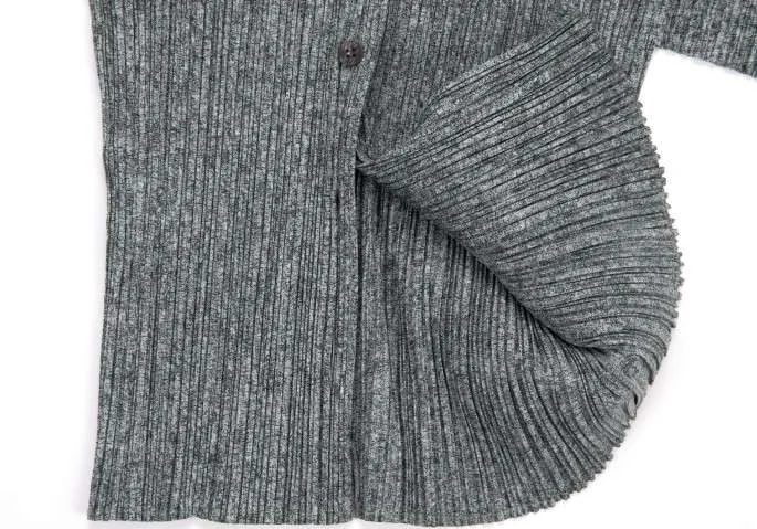 激安アウトレット処分市 | 激安通販のイーサプライ プリーツプリーズPLEATS PLEASE 半袖シャツ 杢グレー3 | DC トップス
