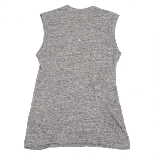 R by 45rpm コットンタンクトップ 杢グレー1 K-102373_009