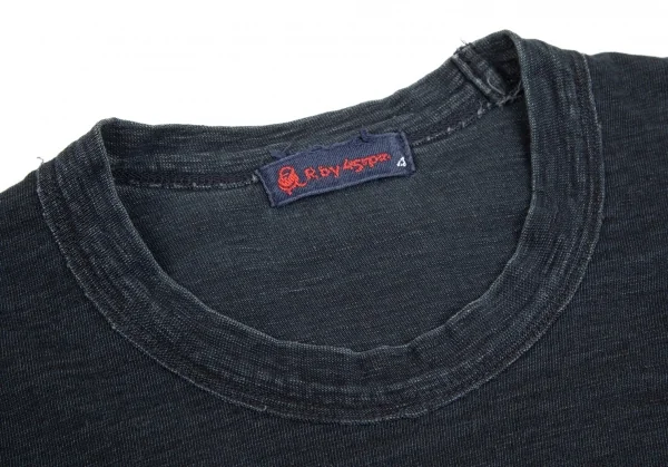 R by 45rpm Cotton Dyed 3/4 Sleeve T Shirt K-102375_004