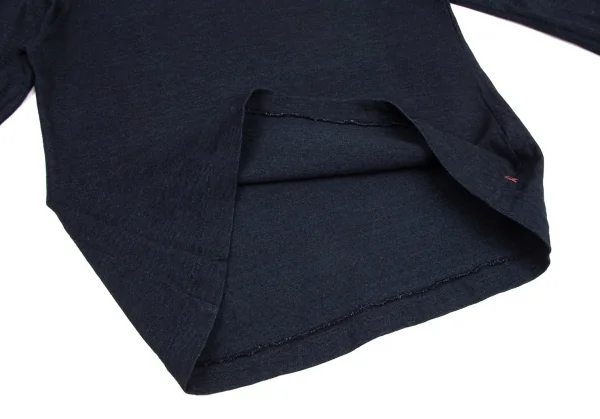 R by 45rpm コットン藍染めロングTシャツ インディゴ2 K-102376_012