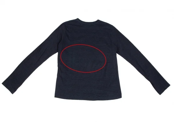 R by 45rpm コットン藍染めロングTシャツ インディゴ2 K-102376_013