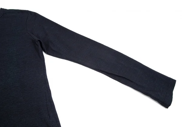 R by 45rpm コットン藍染めロングTシャツ インディゴ2 K-102376_005