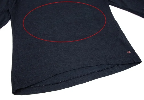 R by 45rpm コットン藍染めロングTシャツ インディゴ2 K-102376_008