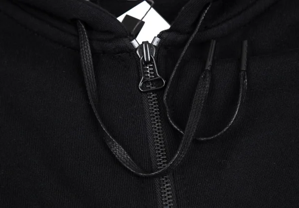 ティーバイアレキサンダーワンT by Alexander Wang コットンフーディーポンチョスウェット 黒XS K-102393_005