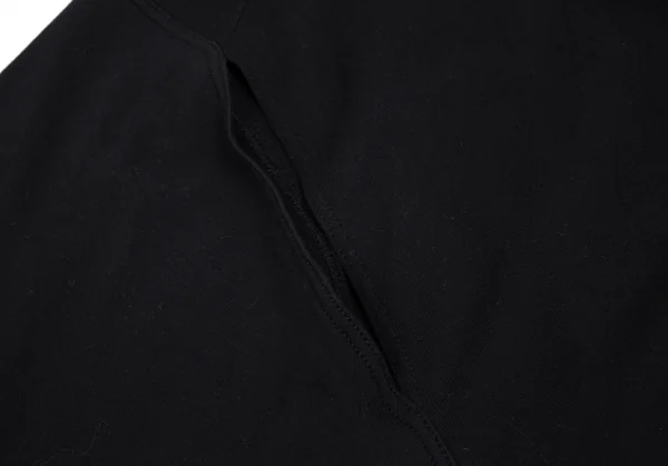 ティーバイアレキサンダーワンT by Alexander Wang コットンフーディーポンチョスウェット 黒XS K-102393_006