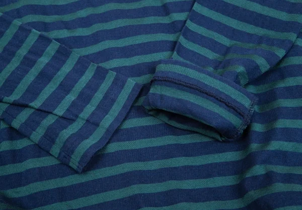 サカイラックsacai luck コットンボーダー切替カットソーワンピース グリーン 青緑2 K-102394_007