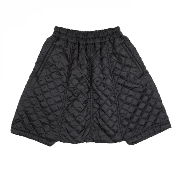 コムデギャルソン シャツ ガールCOMME des GARCONS SHIRT GIRL ポリ中綿ハーフサルエルパンツ 黒XS K-102412_001