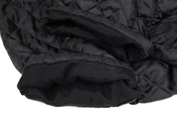 コムデギャルソン シャツ ガールCOMME des GARCONS SHIRT GIRL ポリ中綿ハーフサルエルパンツ 黒XS K-102412_010