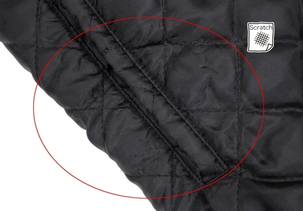 コムデギャルソン シャツ ガールCOMME des GARCONS SHIRT GIRL ポリ中綿ハーフサルエルパンツ 黒XS K-102412_007