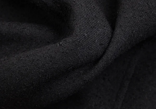ジュンヤワタナベ コムデギャルソンJUNYA WATANABE COMME des GARCONS ウールピリング加工フラップポケットPコート 黒S K-102451_017