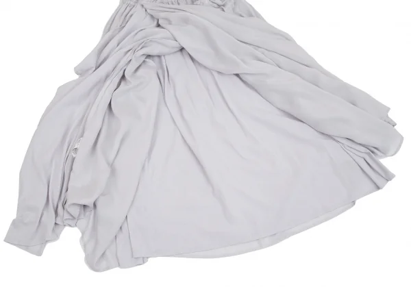 Y's Layered Wrap Skirt K-102452_010