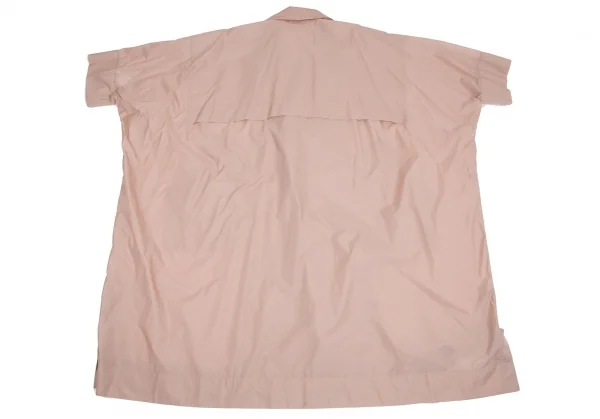 プリーツプリーズPLEATS PLEASE ライトウインドナイロンコート ピンクFree K-102455_013