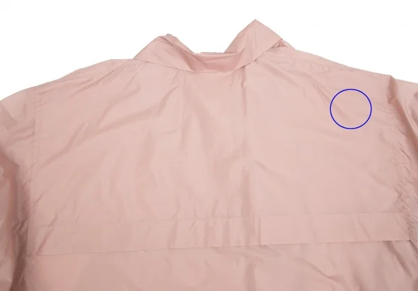 プリーツプリーズPLEATS PLEASE ライトウインドナイロンコート ピンクFree K-102455_014