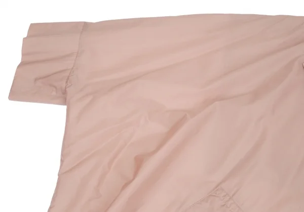 プリーツプリーズPLEATS PLEASE ライトウインドナイロンコート ピンクFree K-102455_004
