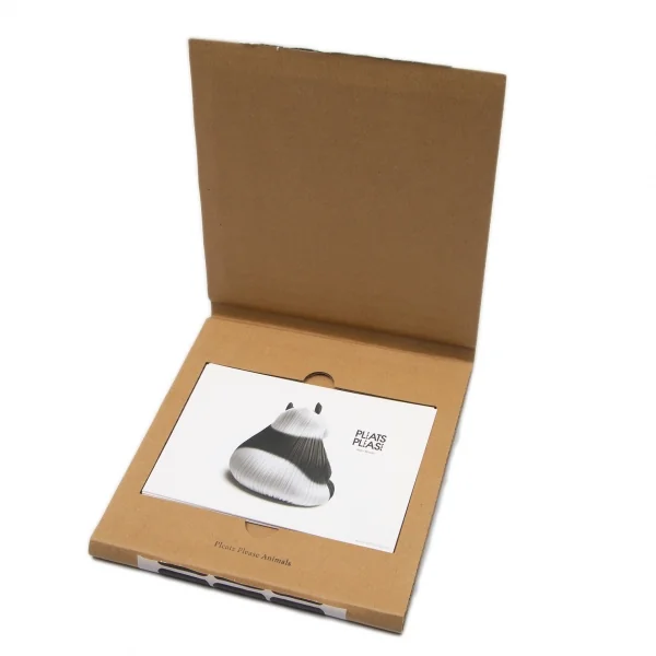 新品!プリーツプリーズPLEATS PLEASE ANIMALS ノベルティポストカード 白 K-102458_003