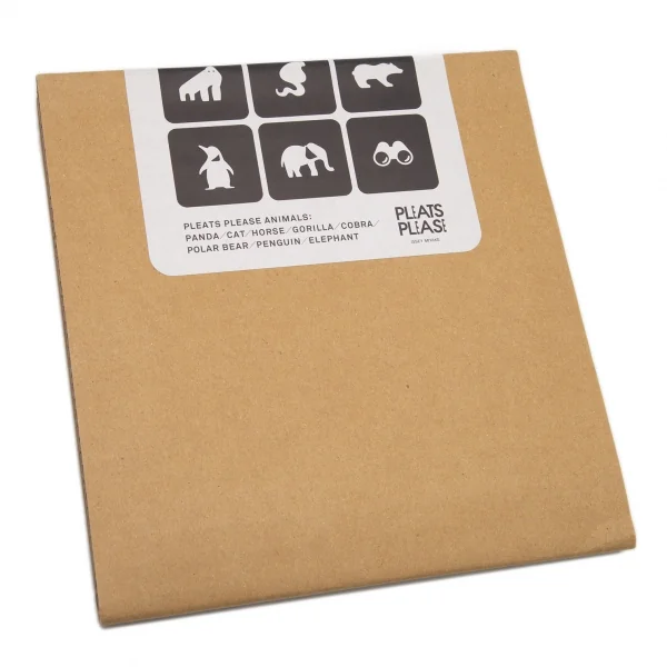 新品!プリーツプリーズPLEATS PLEASE ANIMALS ノベルティポストカード 白 K-102458_004
