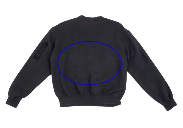 ジュニアゴルチエJUNIOR GAULTIER フロントグラフィックプリントスウェット ライトグリーン黒48 K-102478_015