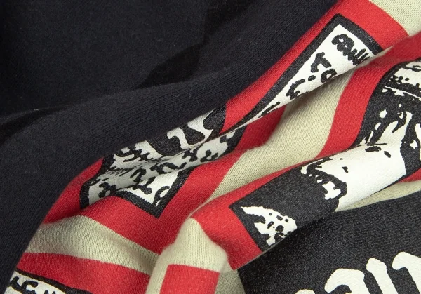 ジュニアゴルチエJUNIOR GAULTIER フロントグラフィックプリントスウェット ライトグリーン黒48 K-102478_017