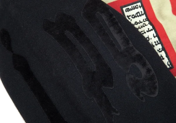 ジュニアゴルチエJUNIOR GAULTIER フロントグラフィックプリントスウェット ライトグリーン黒48 K-102478_006