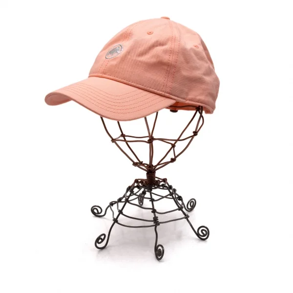 マムートMAMMUT マンモスロゴ刺繍ベースボールキャップ ピンクベージュL/XL K-102484_001